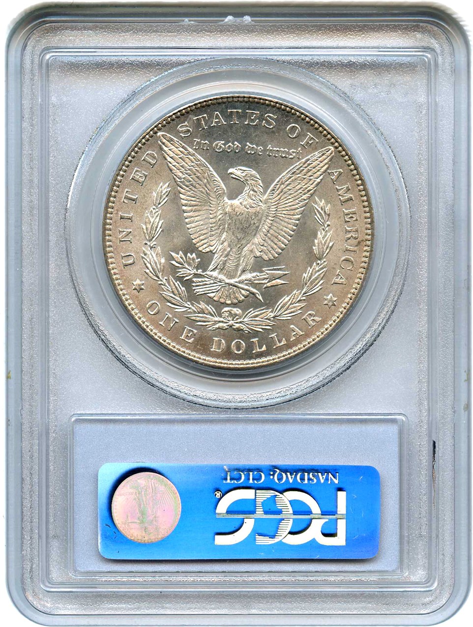 image for: 1884 $1 PCGS MS63 (VAM-4, Small Dot)