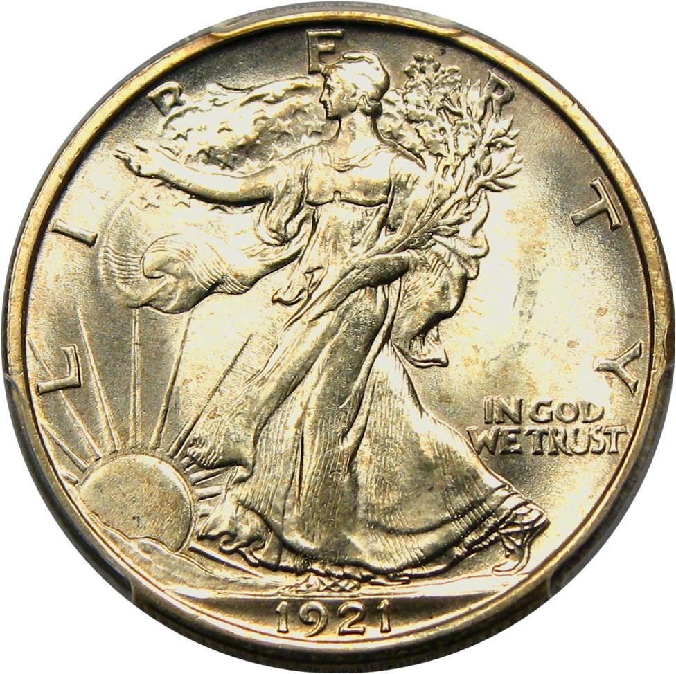 1921 D Walking Liberty Half Dollar Coin Pricing Guide | The Greysheet