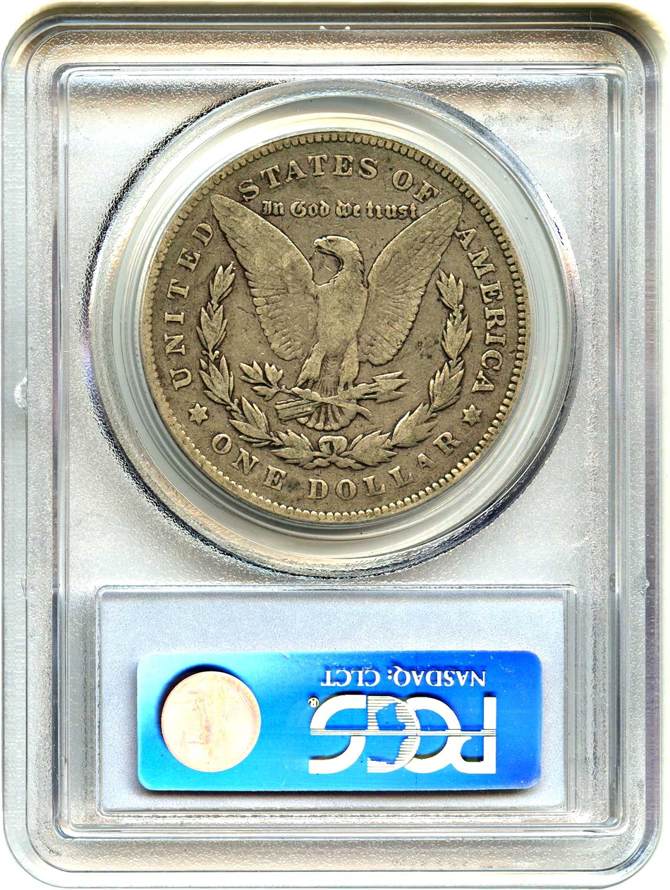 image for: 1878 7TF $1 PCGS F12 (Reverse of 1878, VAM-188 Washed Out L)