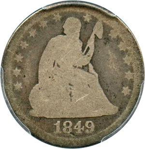 image for: 1849-O 25c PCGS Good-04
