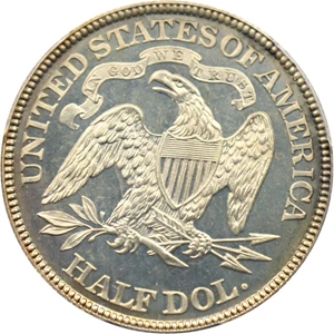 image for: 1882 50c PCGS Proof 64 CAM