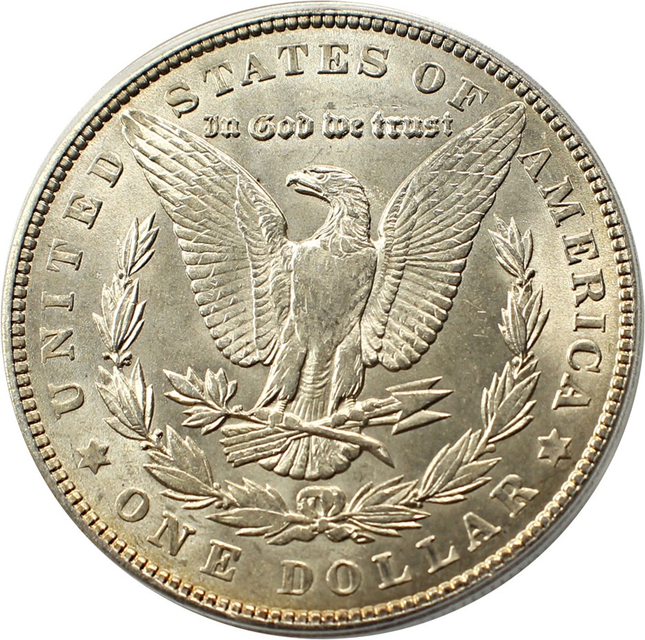 image for: 1900 $1 PCGS MS63 (VAM-16A, Two Olive Rev)