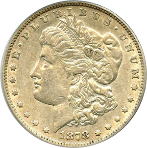image for: 1878 7TF $1 PCGS XF45 (Reverse of 1878, VAM-168, Doubled P)
