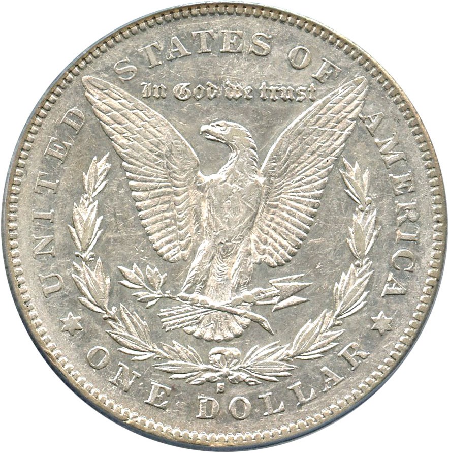 image for: 1878-S $1 PCGS AU50 (VAM-22, Doubled Rib)