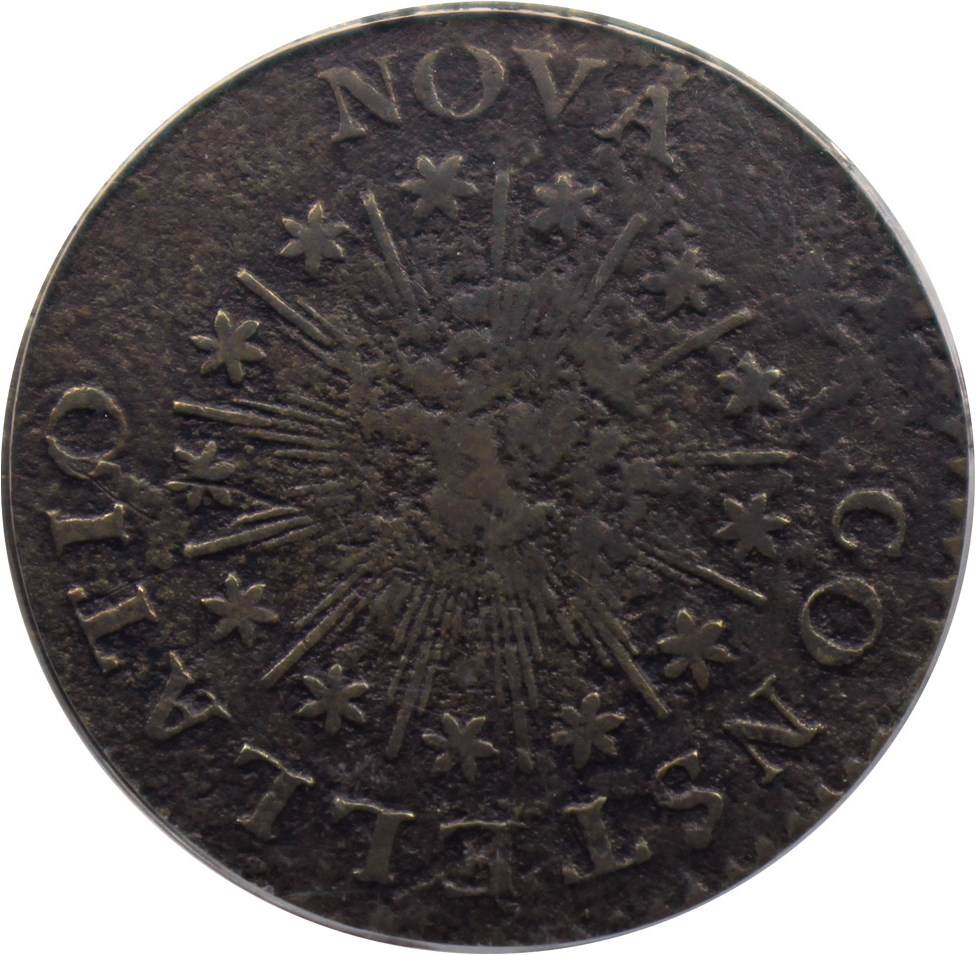 image for: 1785 Nova Constellatio PCGS VF30 BN (Pointed Rays, Small Date)