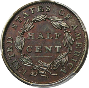 image for: 1833 1/2c PCGS Proof 64 BN (Cohen 1)