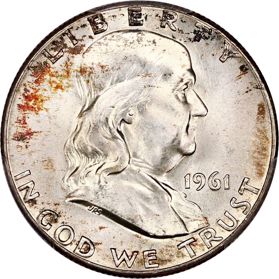 1961 Franklin Half Dollar Values Prices The Greysheet