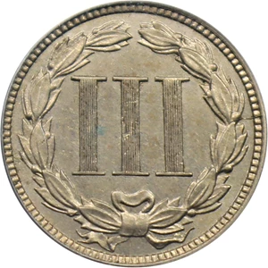 image for: 1883 3cN PCGS MS62