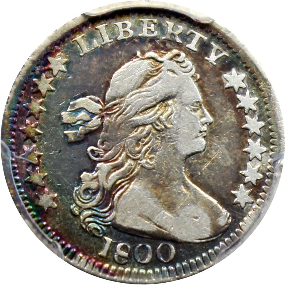 image for: 1800 H10c PCGS/CAC VF25 (LIBEKTY)