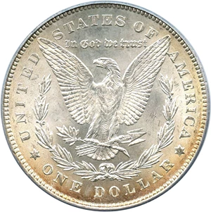 image for: 1878 7TF $1 PCGS MS62 (Reverse of 1878, VAM-171, Tripled R)