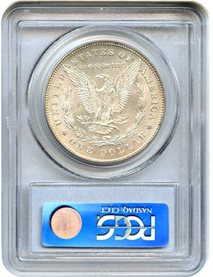 image for: 1878 7TF $1 PCGS/CAC MS63 (Reverse of 1878, VAM-82, Doubled Stars)
