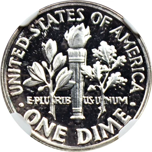 image for: 1957 10c NGC Proof 69 CAM