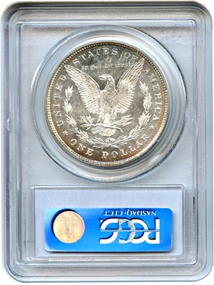 image for: 1878 8TF $1 PCGS/CAC MS63 PL (VAM-23, Crazy Lips)