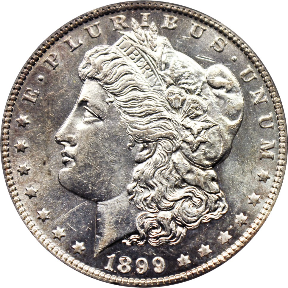 image for: 1899-O $1 PCGS/CAC AU58 (VAM-31, Micro O)