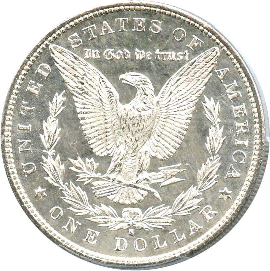 image for: 1880/9-S $1 PCGS MS64 PL