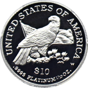 image for: 2003-W Platinum Eagle $10 PCGS Proof 69 DCAM