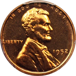 image for: 1952 1c PCGS Proof 66 RD