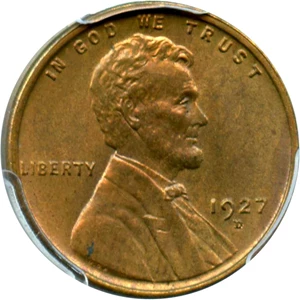 image for: 1927-D 1c PCGS/CAC MS65 RB