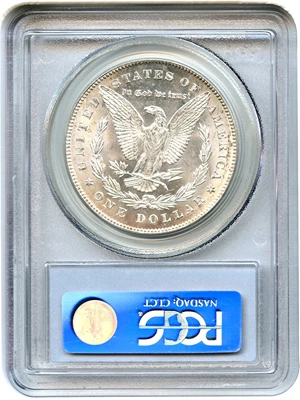 image for: 1878 7TF $1 PCGS/CAC MS62 (Reverse of 1878, VAM-169, Quad Stars)