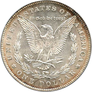 image for: Top 100 VAM: 1878 7TF $1 PCGS/CAC MS63 (Reverse of 1878, VAM-45, Dbl Talons)