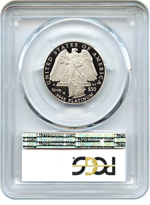 image for: 2008-W Platinum Eagle $50 PCGS Proof 69 DCAM
