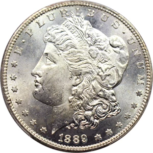 image for: 1889-S $1 PCGS MS66