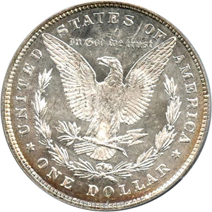 image for: 1878 8TF $1 PCGS/CAC MS63 PL (VAM-23, Crazy Lips)