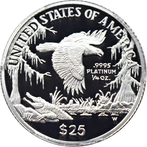 image for: 1999-W Platinum Eagle $25 PCGS Proof 69 DCAM