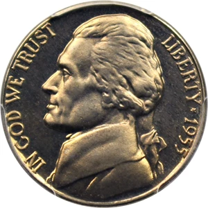 image for: 1955 5c PCGS Proof 66 CAM