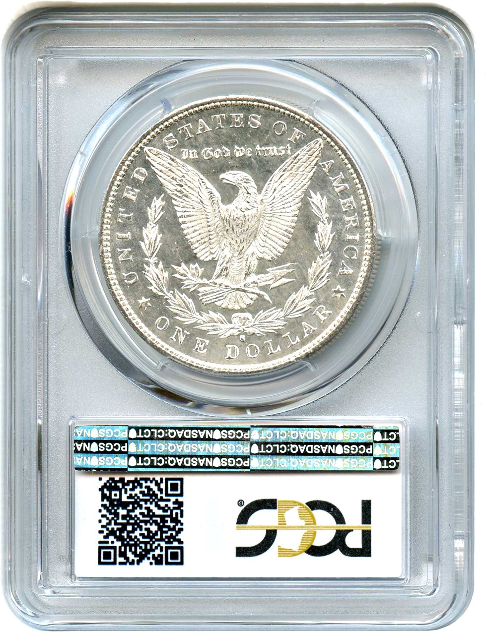 image for: 1880/9-S $1 PCGS MS64 PL