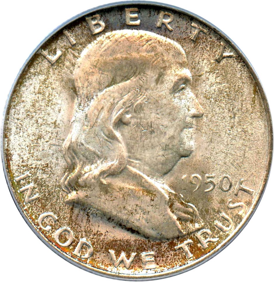 image for: 1950-D 50c PCGS/CAC MS65