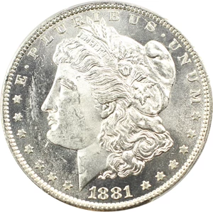 image for: 1881-O $1 PCGS MS63 PL