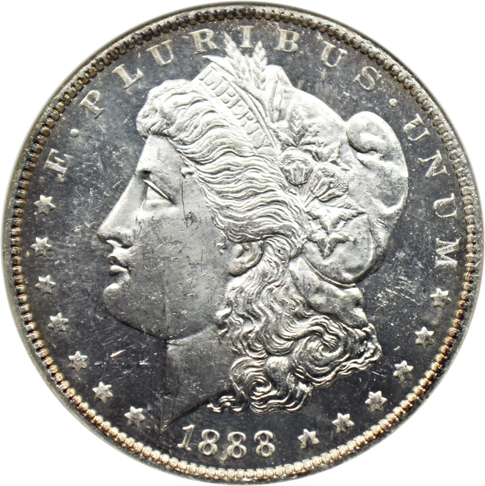image for: 1888-O $1 NGC/CAC MS63 DMPL (OH)