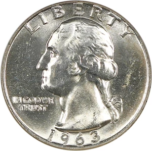 image for: 1963-D 25c NGC MS64 (OH)