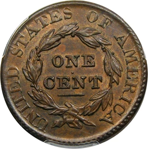 image for: 1826/5 1c PCGS MS62 BN