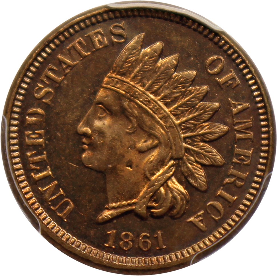 image for: 1861 1c PCGS Proof 64
