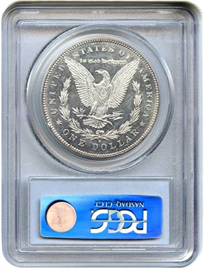 image for: Top 100 VAM: 1878-S $1 PCGS/CAC AU58 (VAM-57, Long Arrow Shaft)