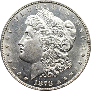 image for: Top 100 VAM: 1878-S $1 PCGS/CAC AU58 (VAM-57, Long Arrow Shaft)