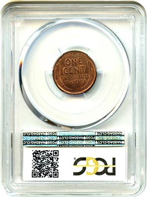 image for: 1915-S 1c PCGS/CAC MS65 RB