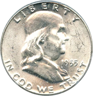 image for: 1955 50c PCGS MS64 FBL (Bugs Bunny, FS-401)