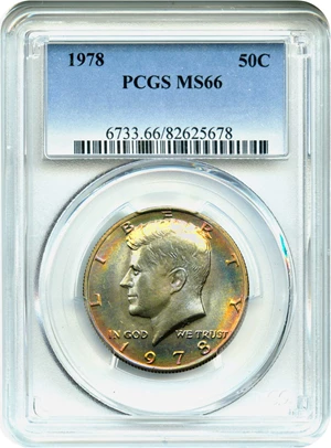 image for: 1978 50c PCGS MS66