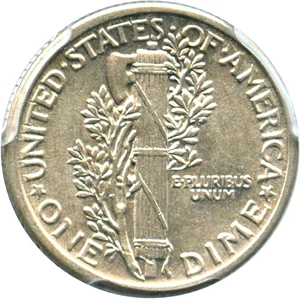 image for: 1919 10c PCGS AU55