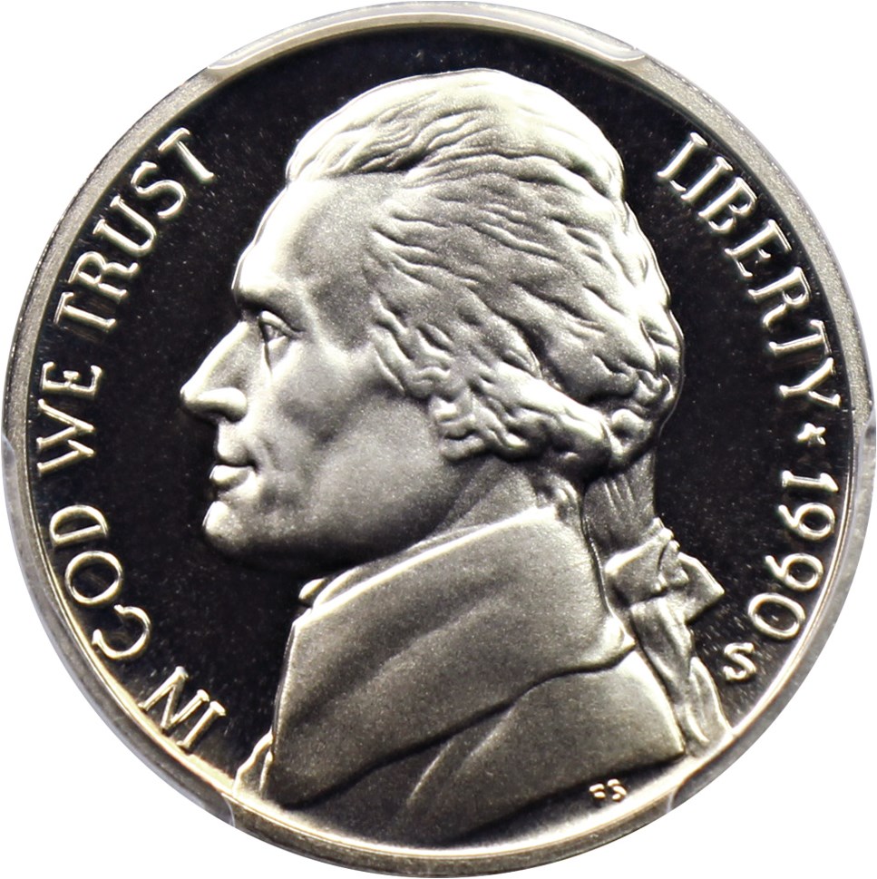 image for: 1990-S 5c PCGS Proof 69 DCAM (DDO, FS-101)