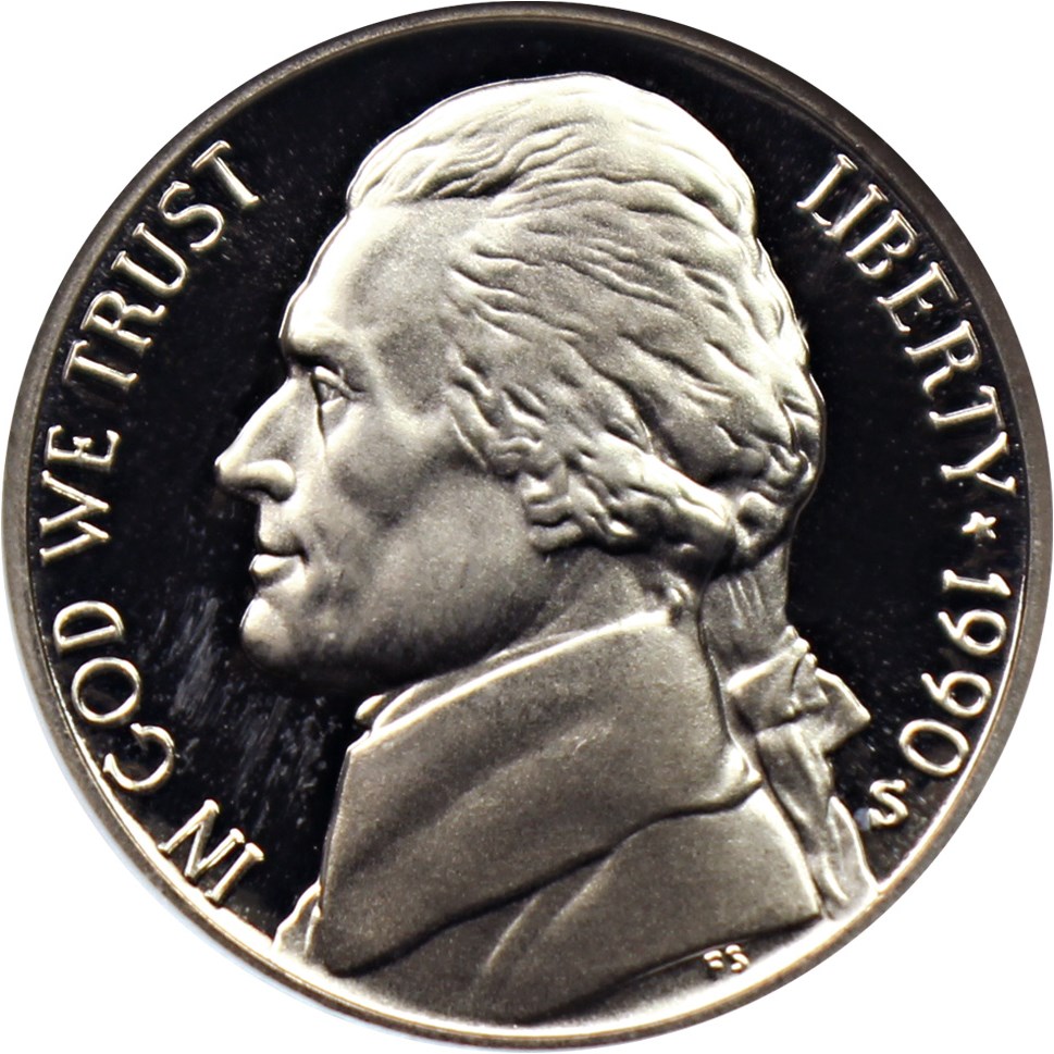 image for: 1990-S 5c NGC Proof 68 UCAM (DDO, VP-001)