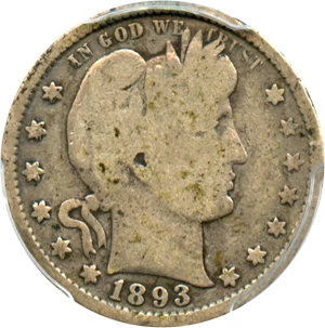 image for: 1893-S 25c PCGS Good-06