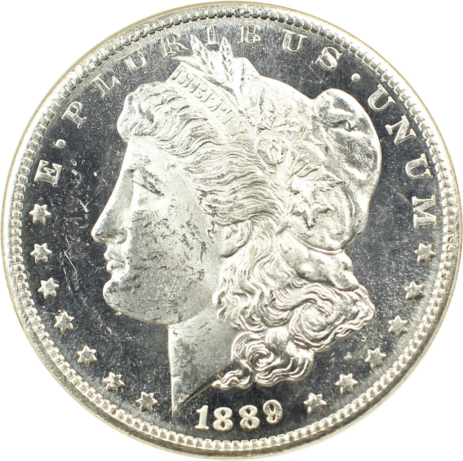 image for: 1889-S $1 NGC MS64 DMPL