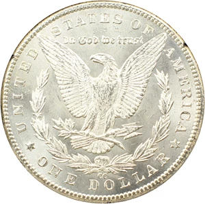 image for: 1885-CC $1 NGC/GSA/CAC MS63