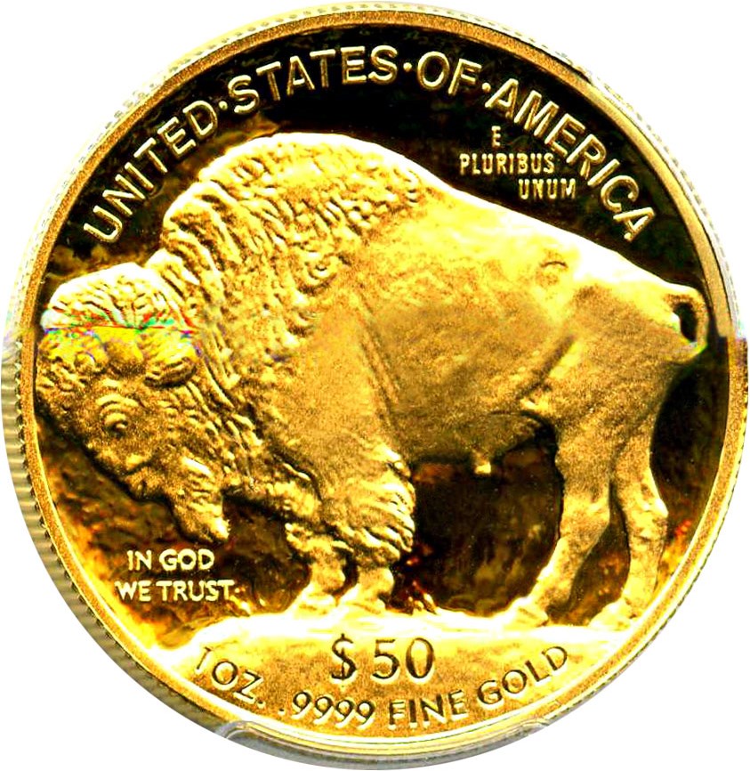 image for: 2012-W American Buffalo $50 PCGS Proof 70 DCAM (First Strike)