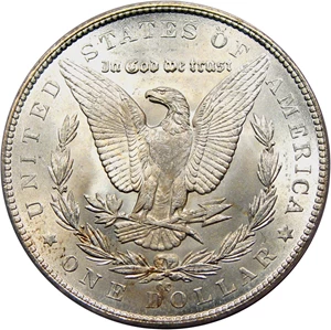 image for: 1879-CC $1 PCGS/CAC MS65 (Capped Die)