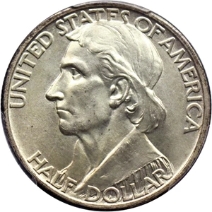 image for: 1935/34-S Boone 50c PCGS/CAC MS66